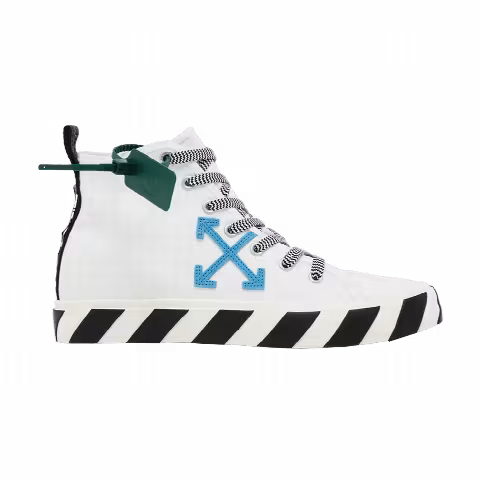 Off-White Vulcanized Mid 'White Blue'