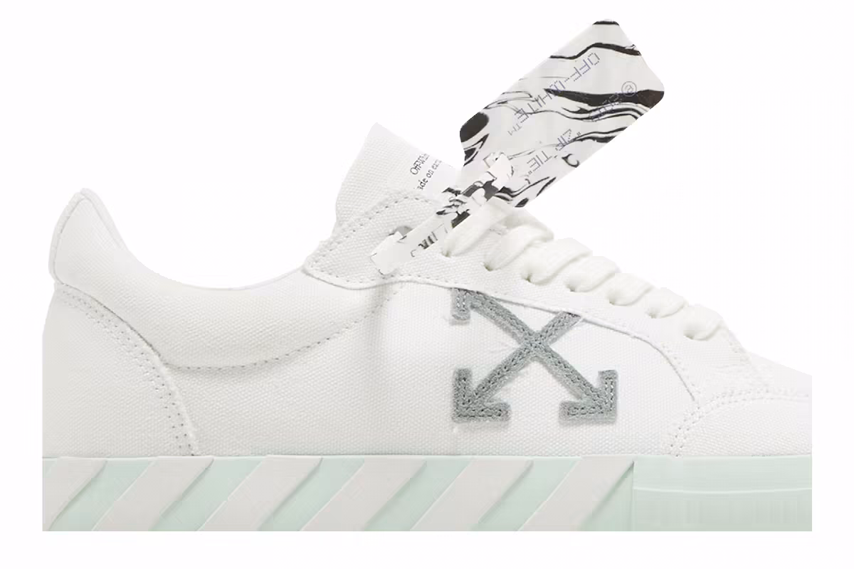 Off-White Vulc Sneaker White Mint, view 3