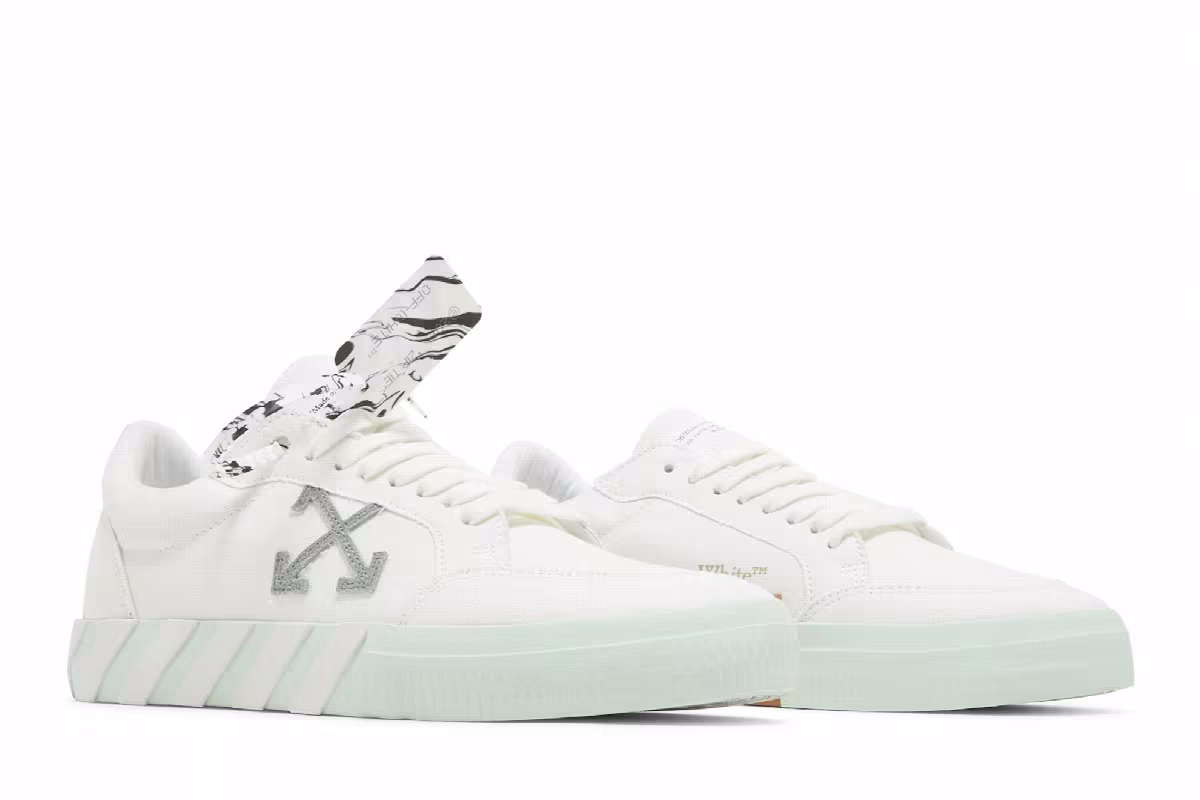 Off-White Vulc Sneaker White Mint, view 9