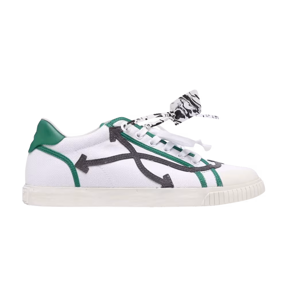 Off-White Vulcanized Low White Green