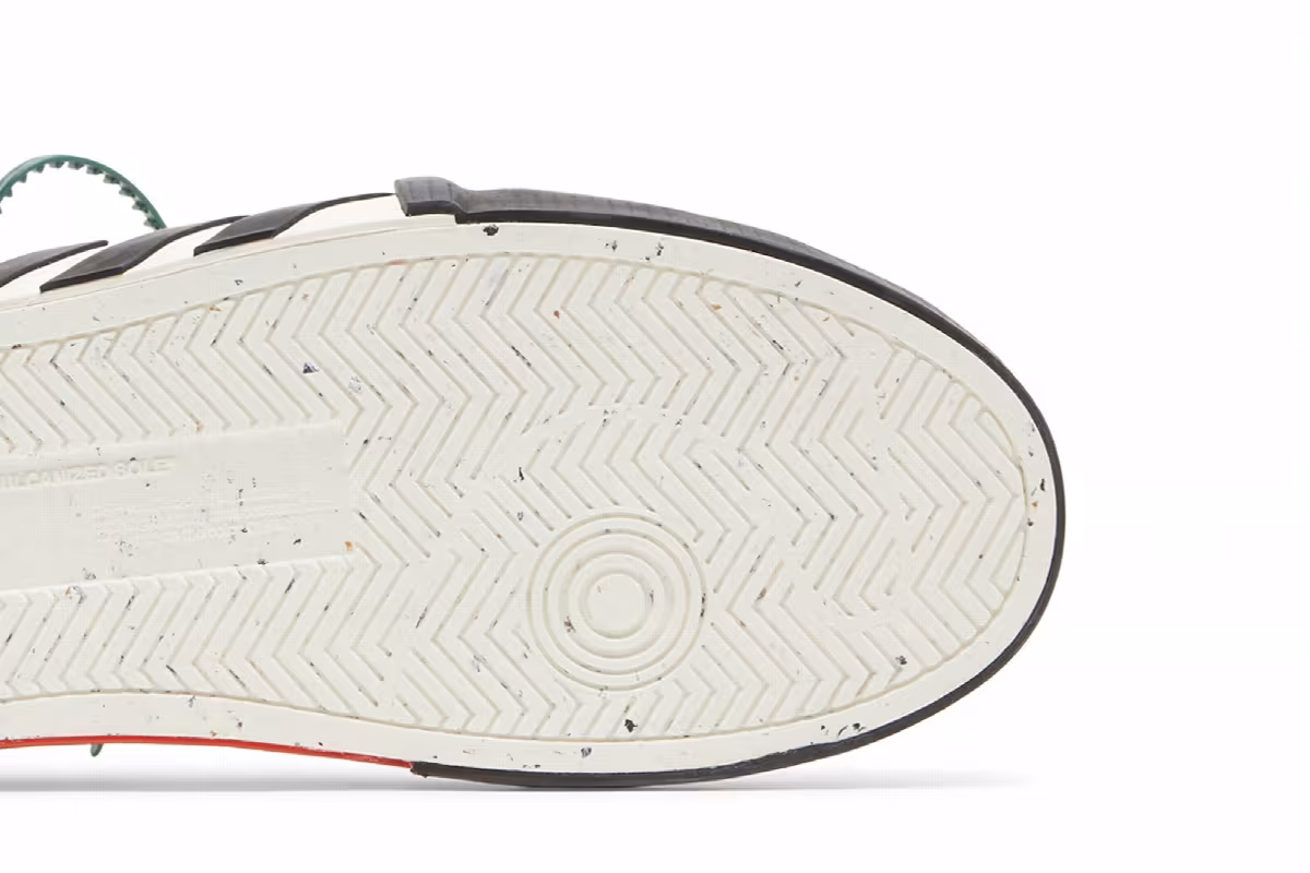 Off-White Vulc Sneaker White Green, view 6