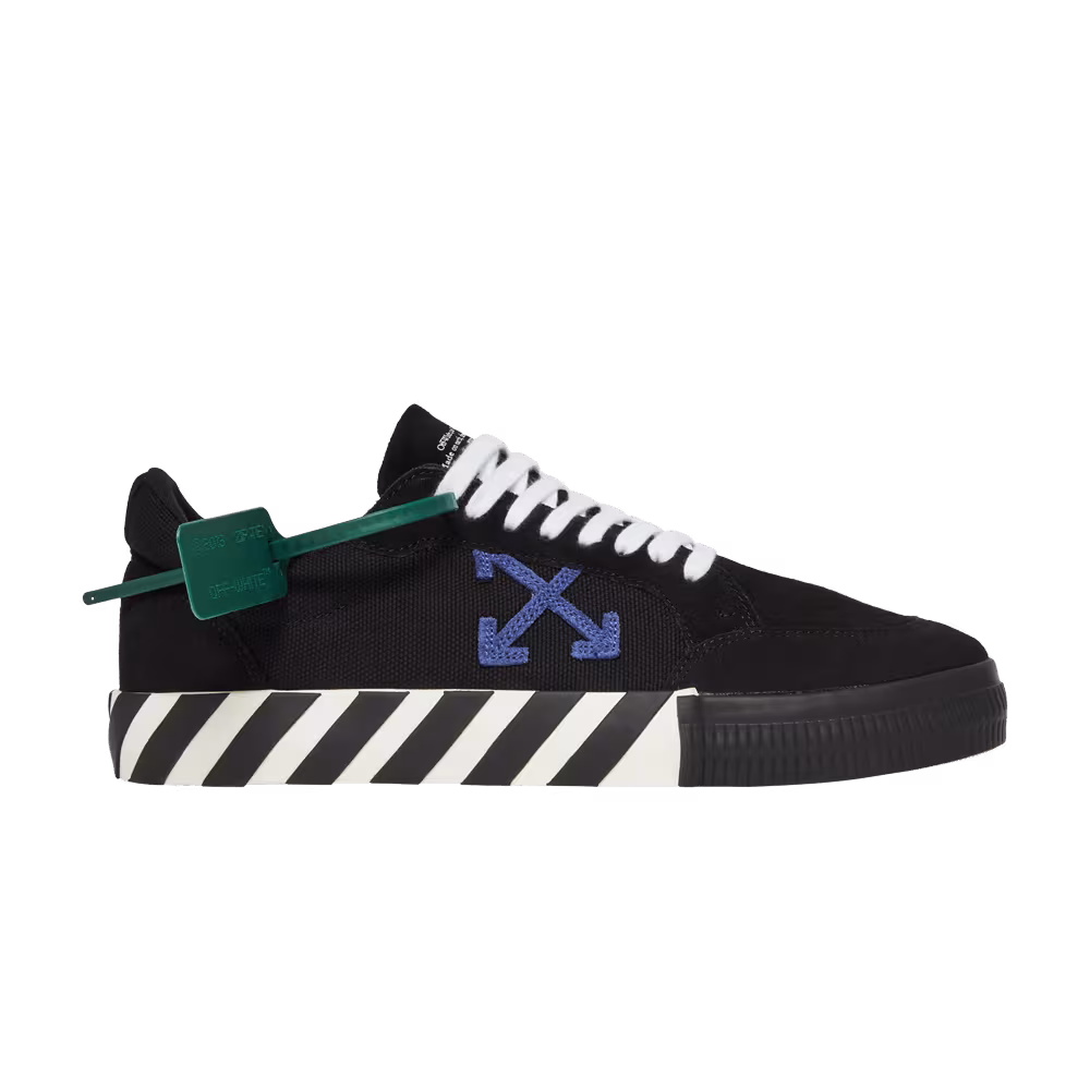 Off-White Vulc Sneaker Black Navy Blue
