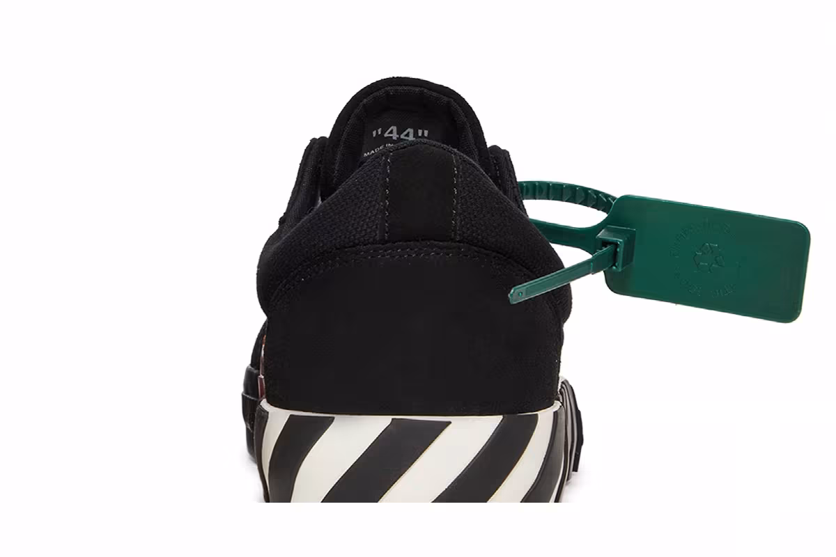 Off-White Vulc Sneaker Black Navy Blue, view 8