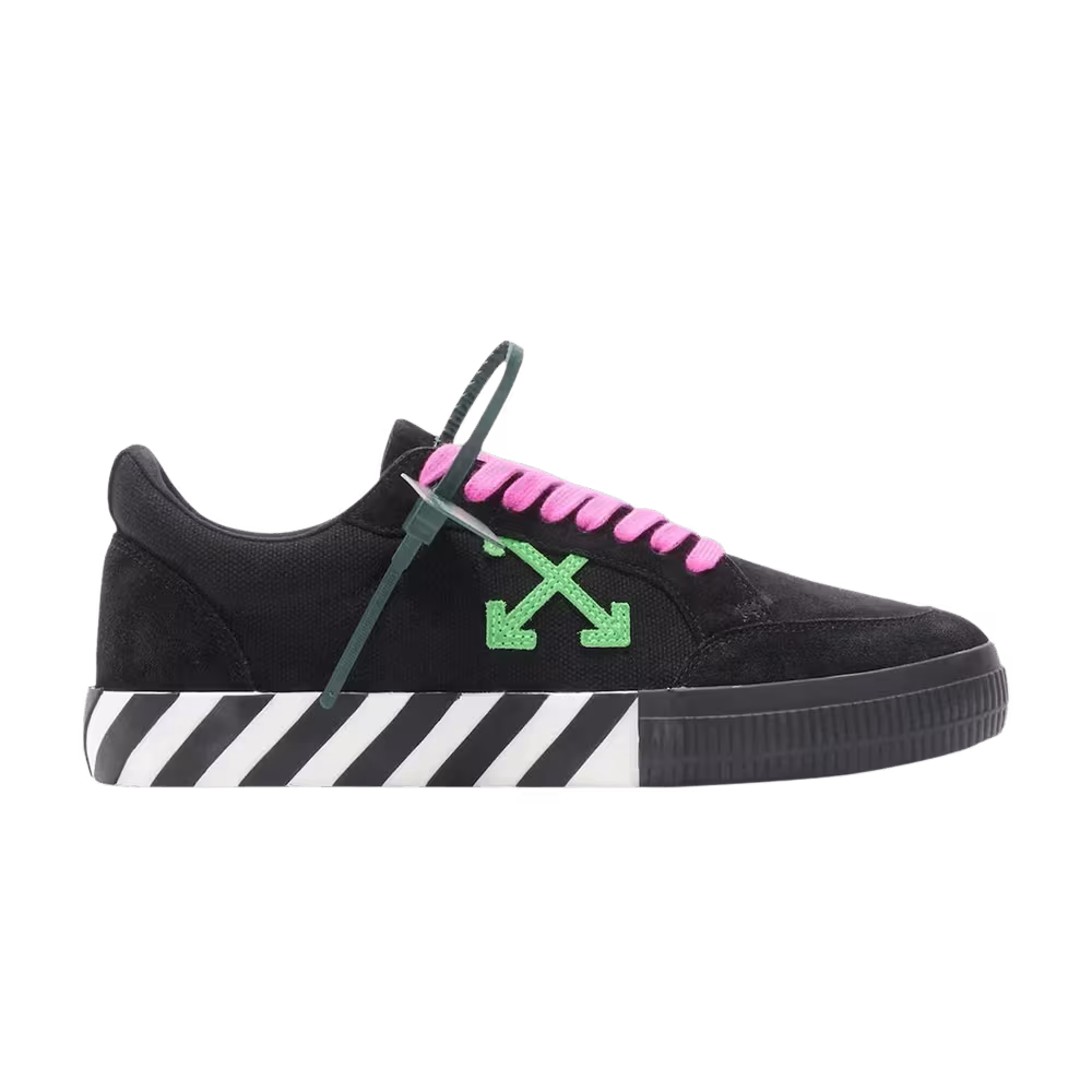 Off-White Vulc Sneaker Black Green Pink