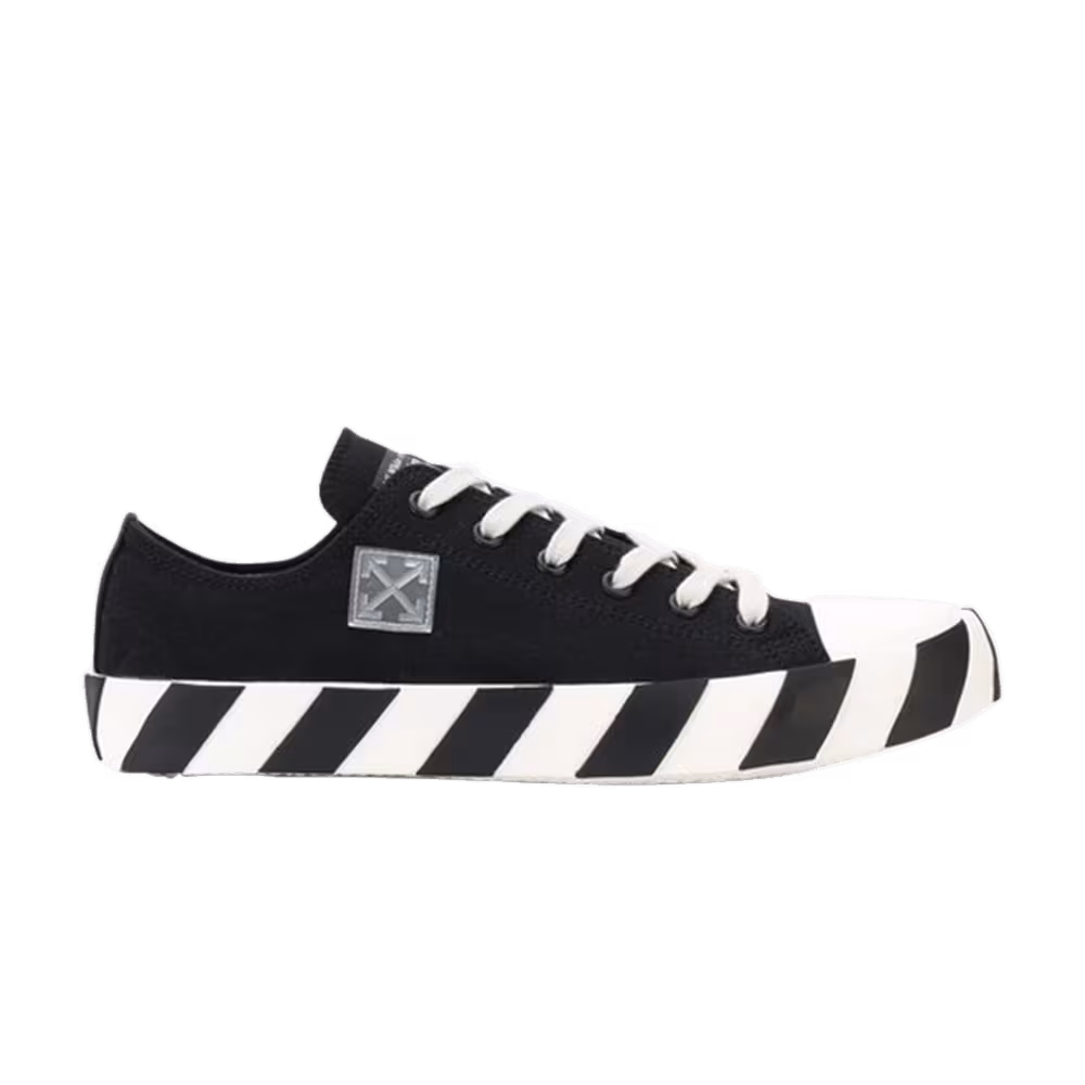 Off-White Low Striped Sneakers