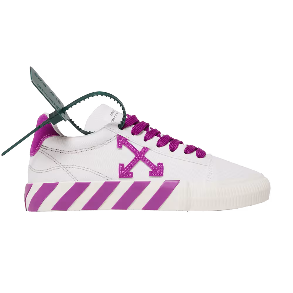 Off-White Women's Vulc Sneaker White Fuchsia