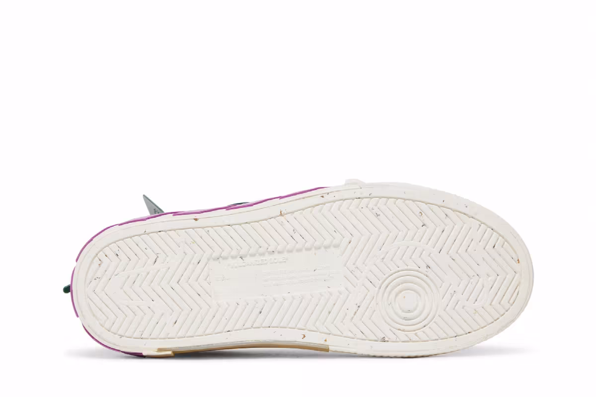 Off-White Women's Vulc Sneaker White Fuchsia, view 5