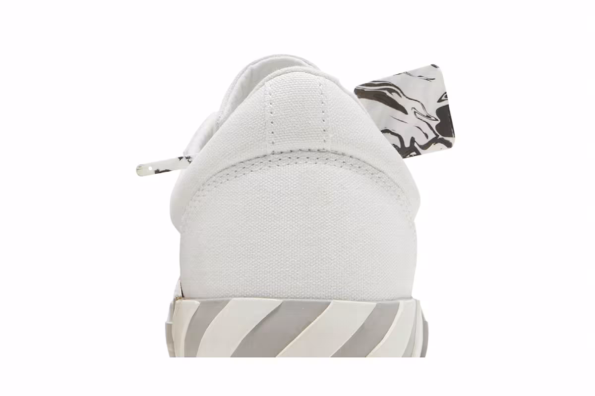 Off-White Vulc Sneaker White Grey, view 8