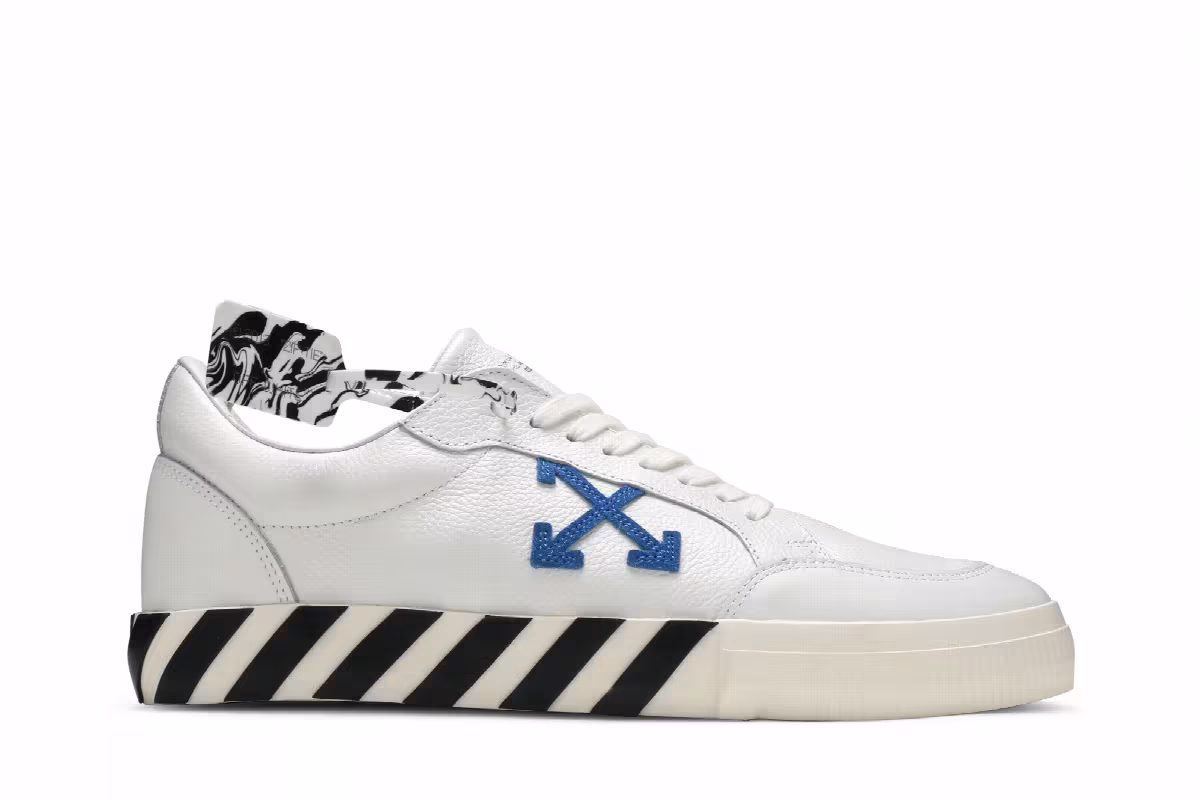 Off-White Vulc Sneaker White Blue, view 2