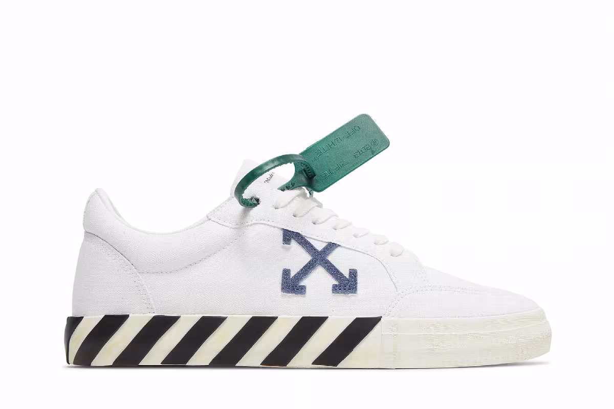 Off-White Vulc Sneaker White Blue, view 2