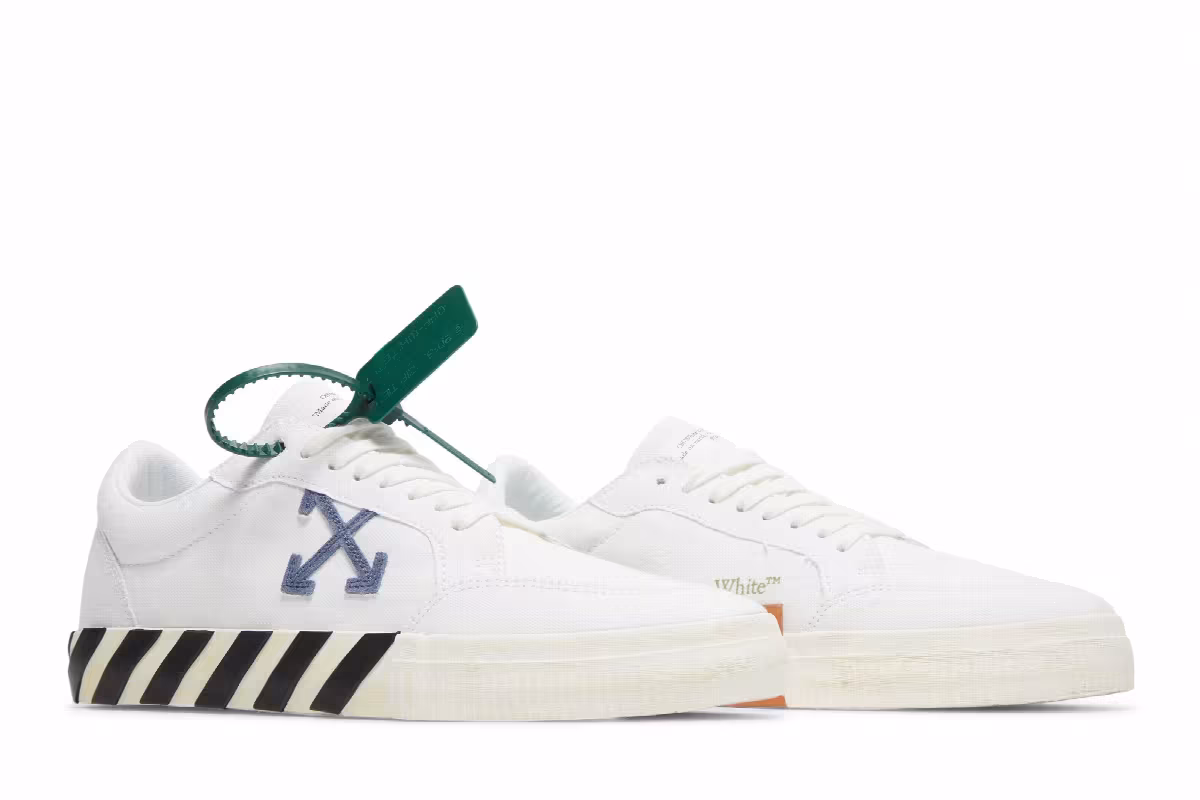 Off-White Vulc Sneaker White Blue, view 9