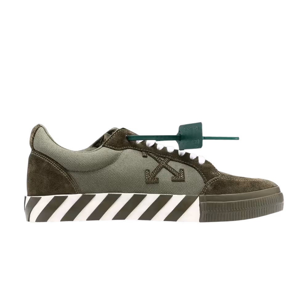 Off-White Vulc Sneaker Military Green