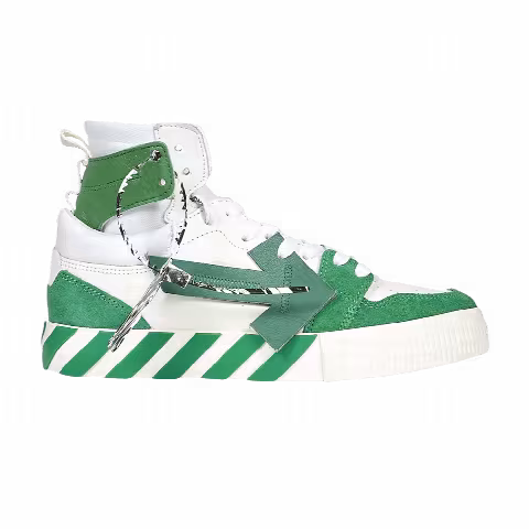 Off-White Vulc Sneaker High 'White Green'
