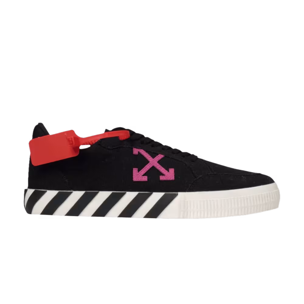 Off-White Vulc Low Black Violet