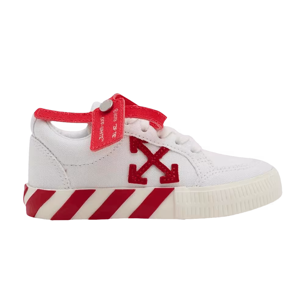 Off-White Vulc Sneaker Kids White Red 2022
