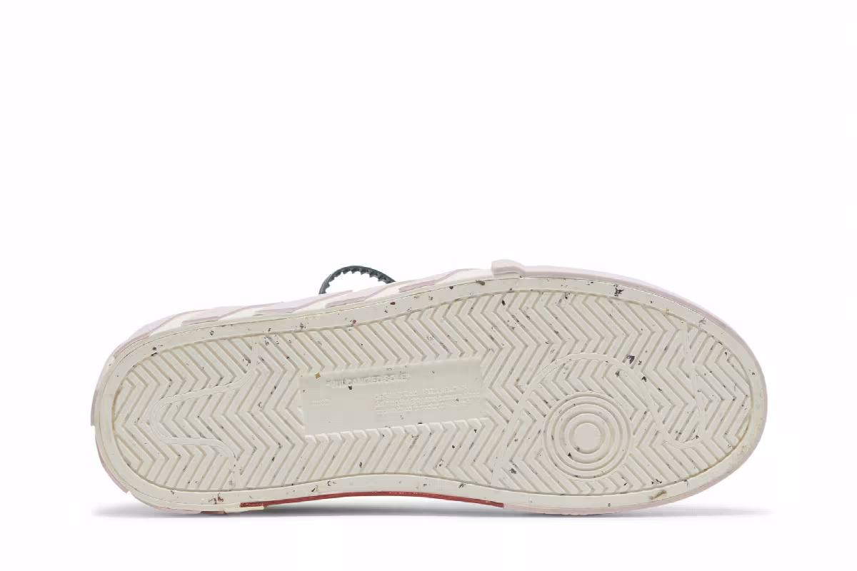 Off-White Women's Vulc Sneaker White Light Pink, view 5