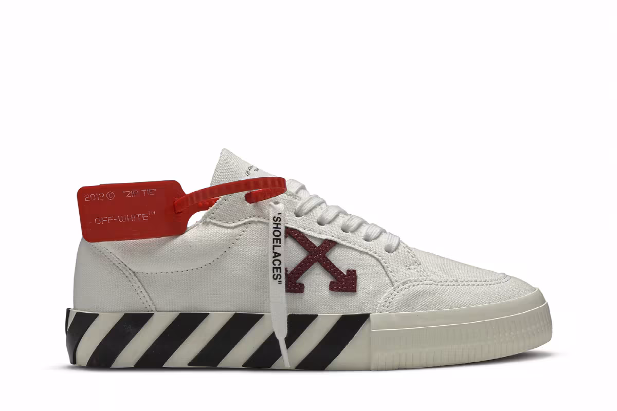 Off-White Women's Vulc Sneaker White, view 2