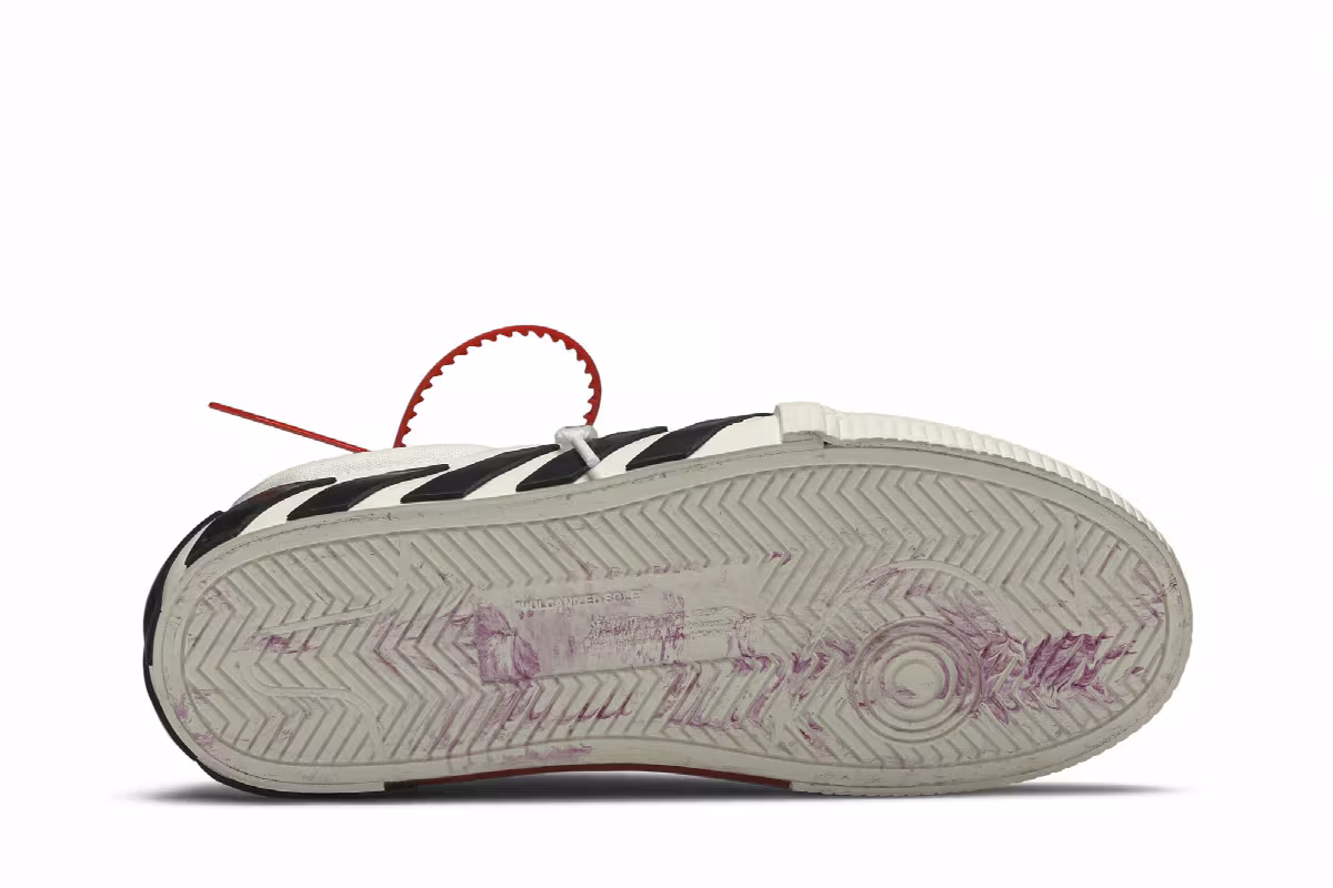 Off-White Women's Vulc Sneaker White, view 5