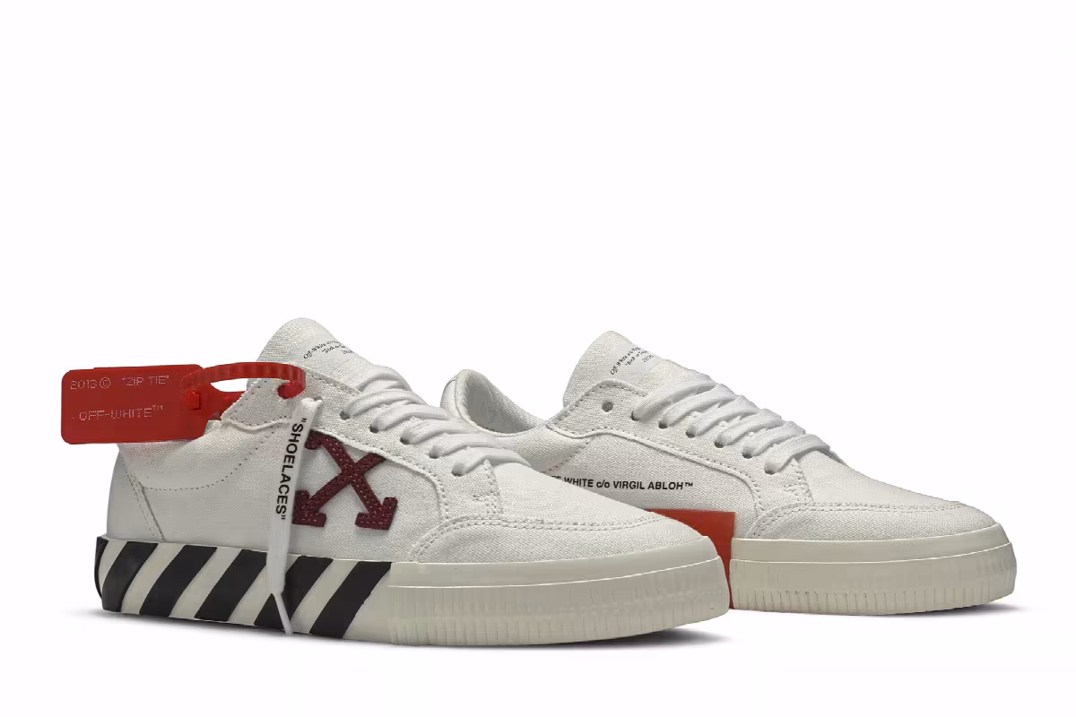 Off-White Women's Vulc Sneaker White, view 9