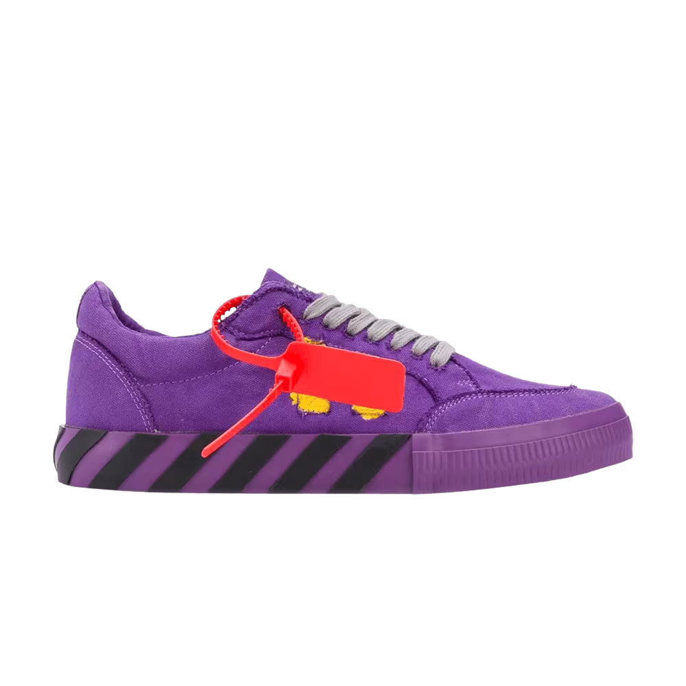 Off-White Vulcanized Low Violet Yellow