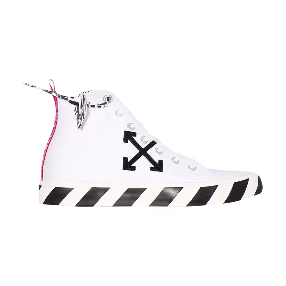 Off-White Vulc Sneaker Mid White Black