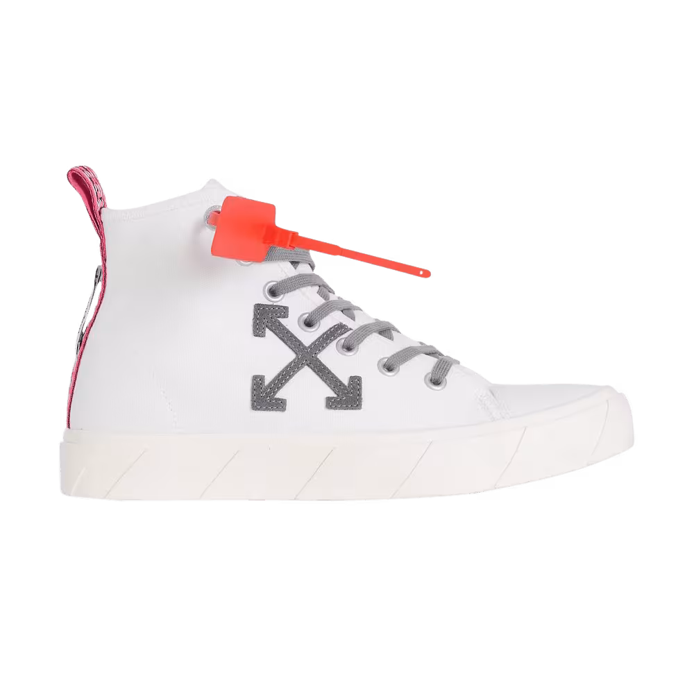 Off-White Vulc Sneaker Mid White Grey