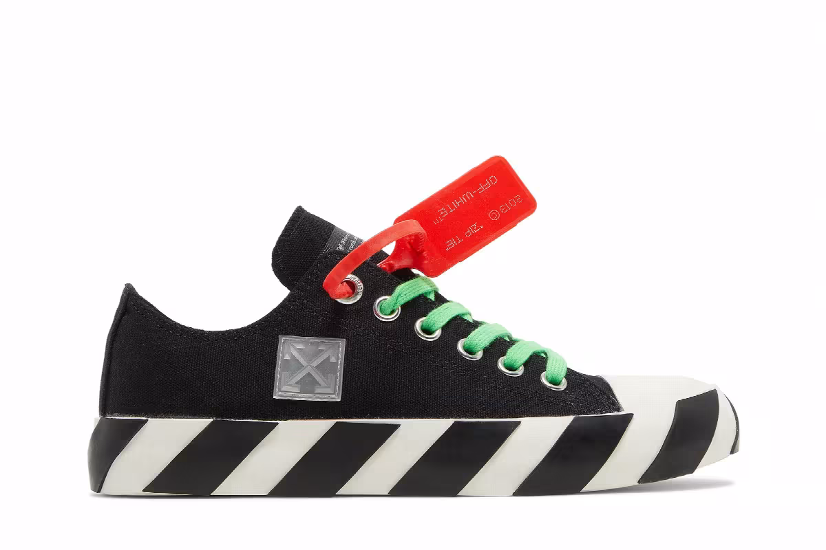 Off-White Vulc Sneaker Black, view 2