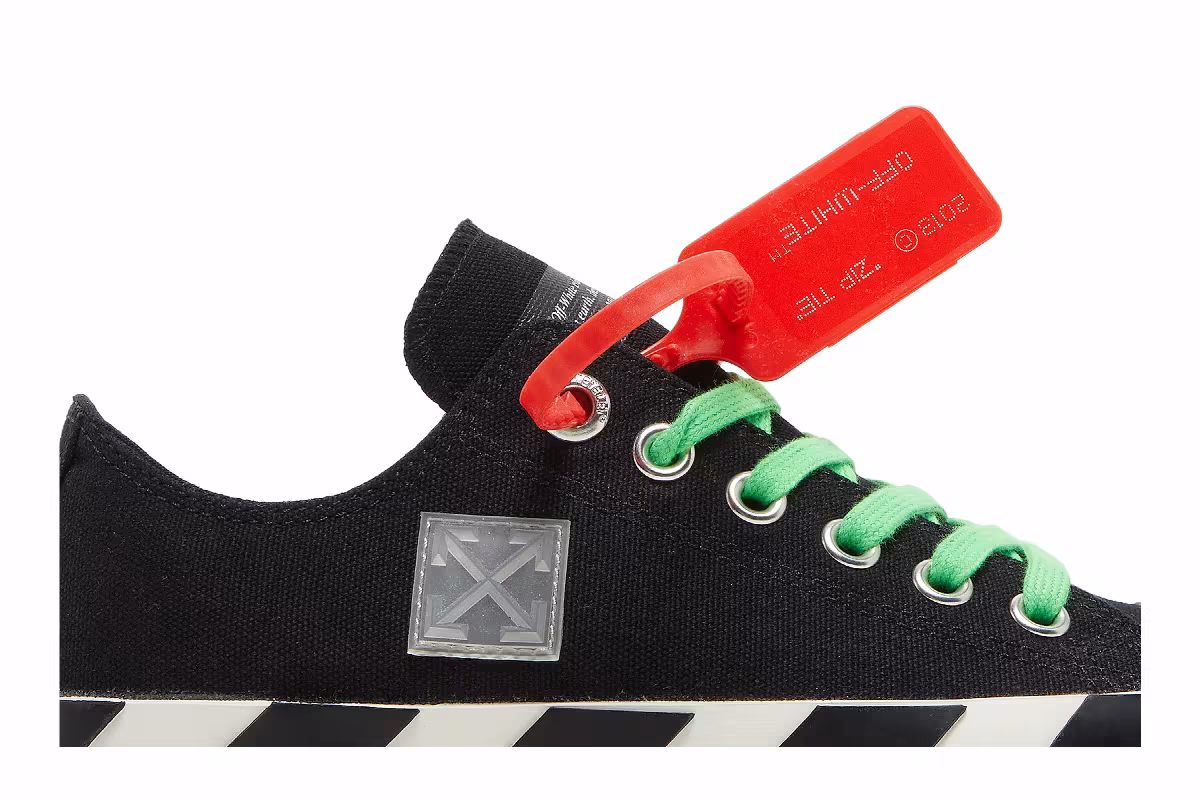 Off-White Vulc Sneaker Black, view 3