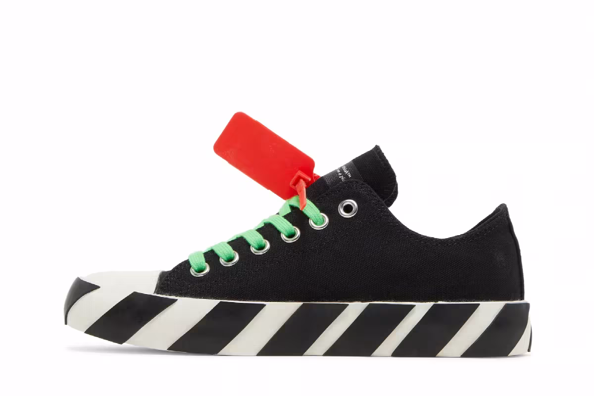 Off-White Vulc Sneaker Black, view 4