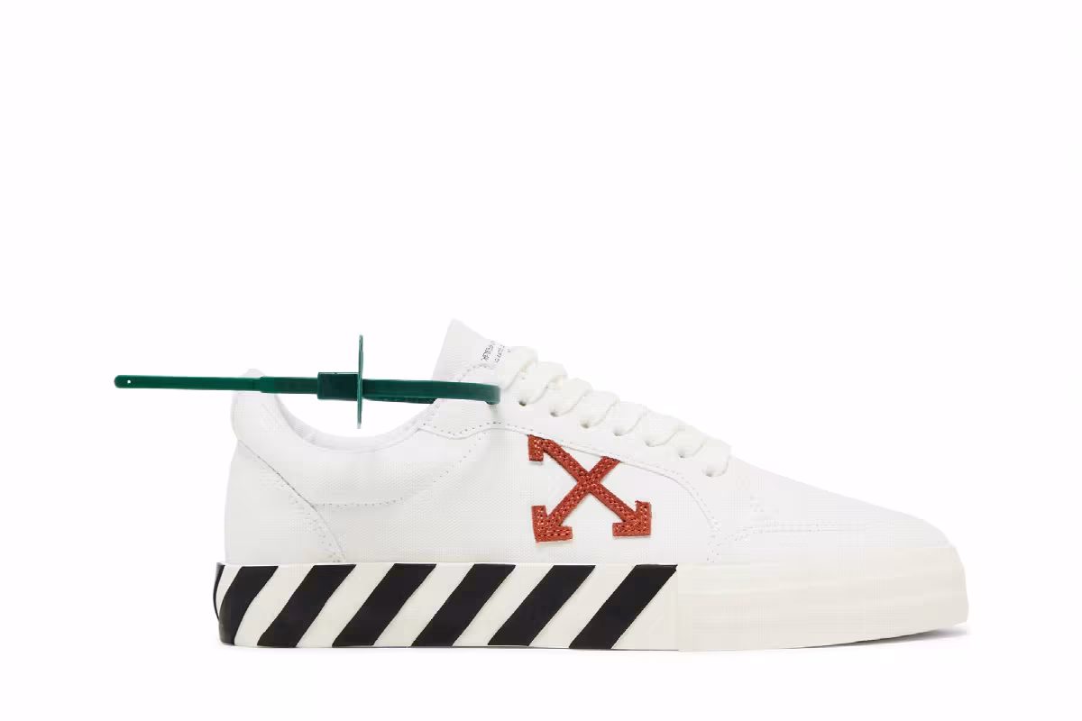 Off-White Vulc Sneaker White Brick Red, view 2