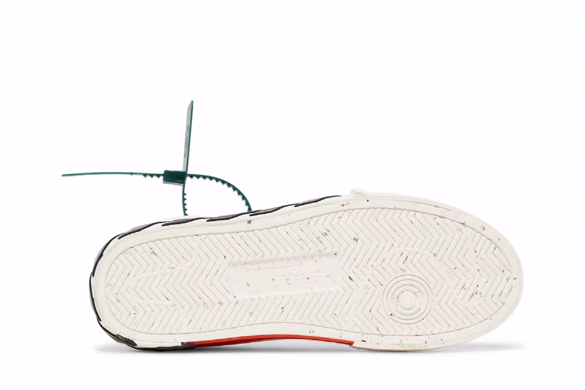 Off-White Vulc Sneaker White Brick Red, view 5