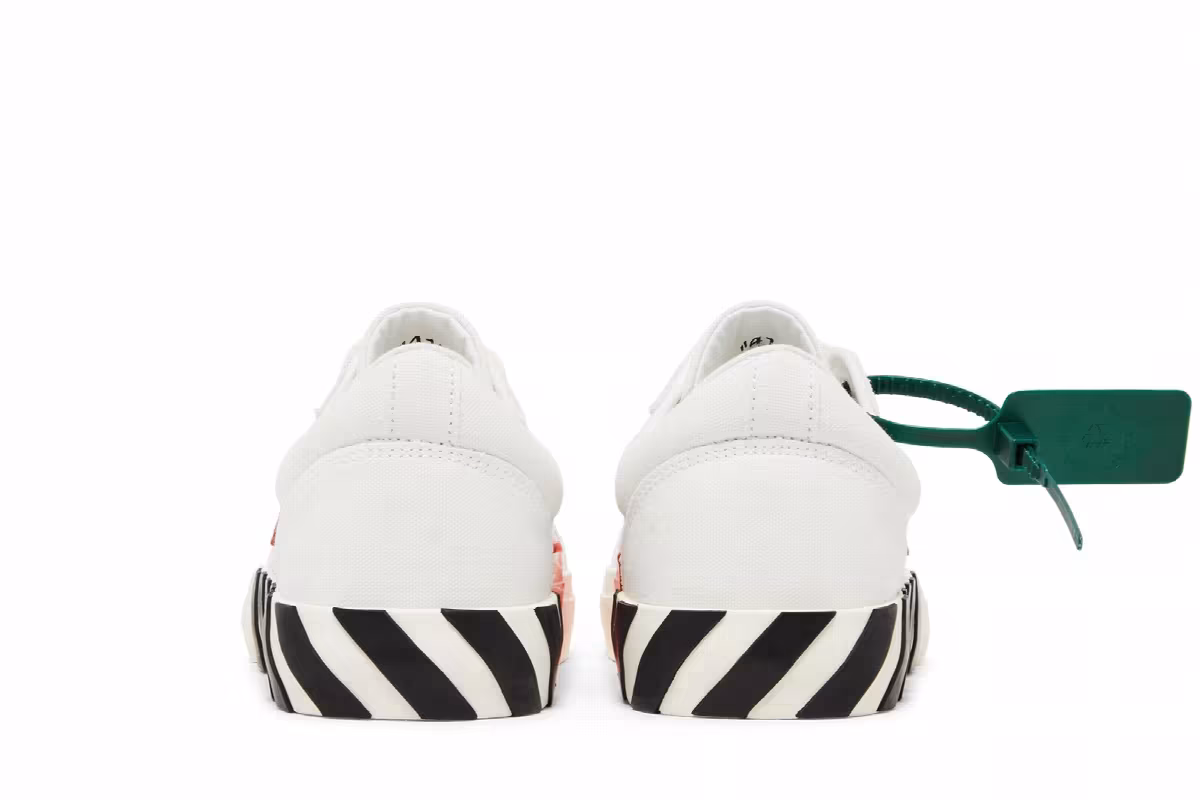 Off-White Vulc Sneaker White Brick Red, view 7