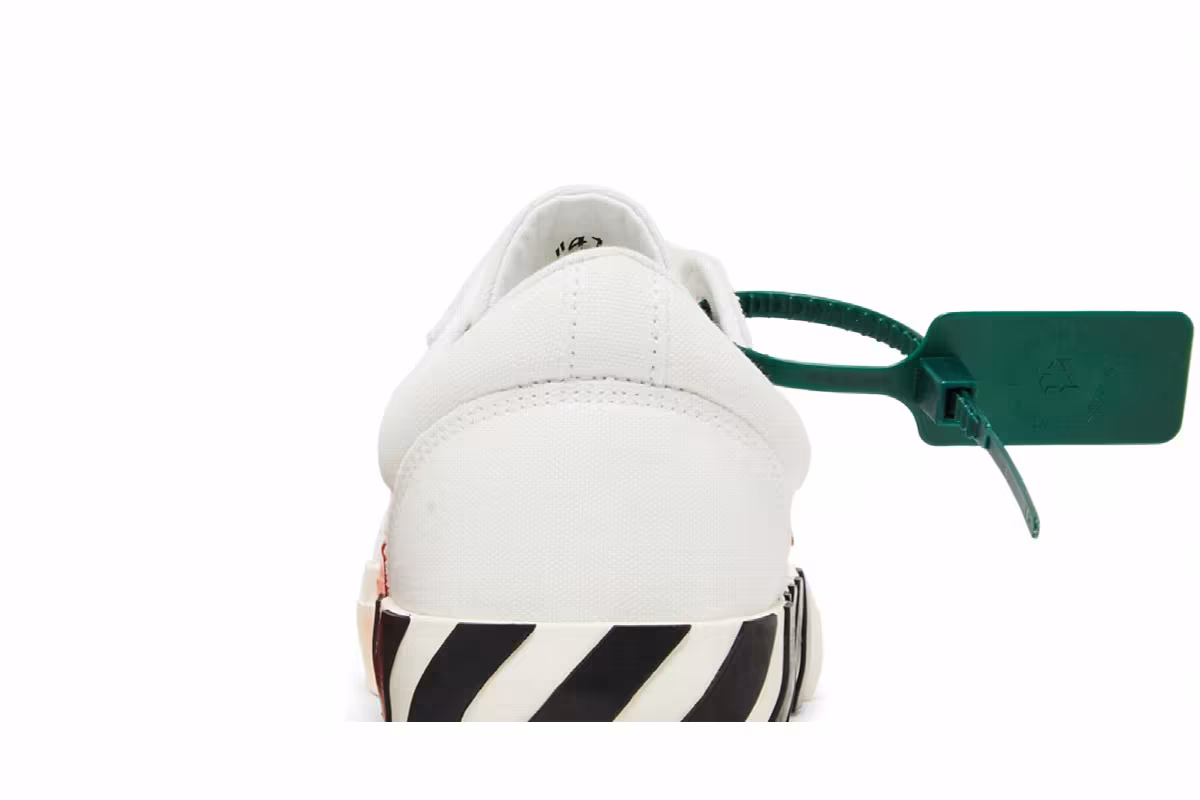 Off-White Vulc Sneaker White Brick Red, view 8