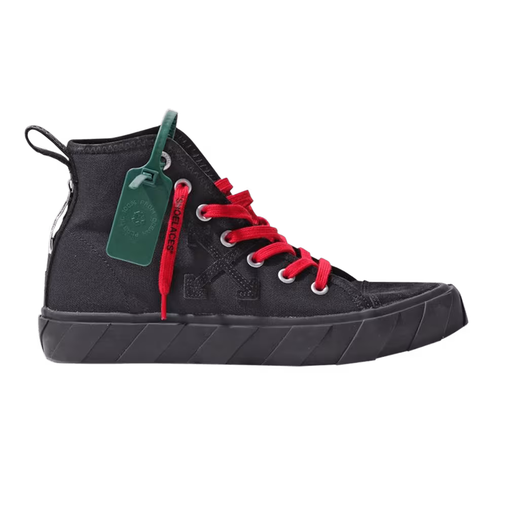 Off-White Vulc Sneaker Mid Black Red