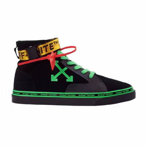 Off-White Vulc Sneaker Mid 'Black Green'