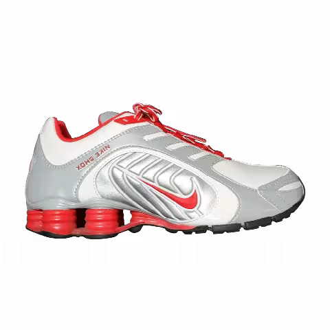 Nike Wmns Shox Navina 'Metallic Platinum Shock Red'