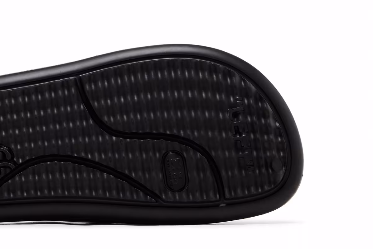 Off-White Meteor Rubber Sliders Black, view 6