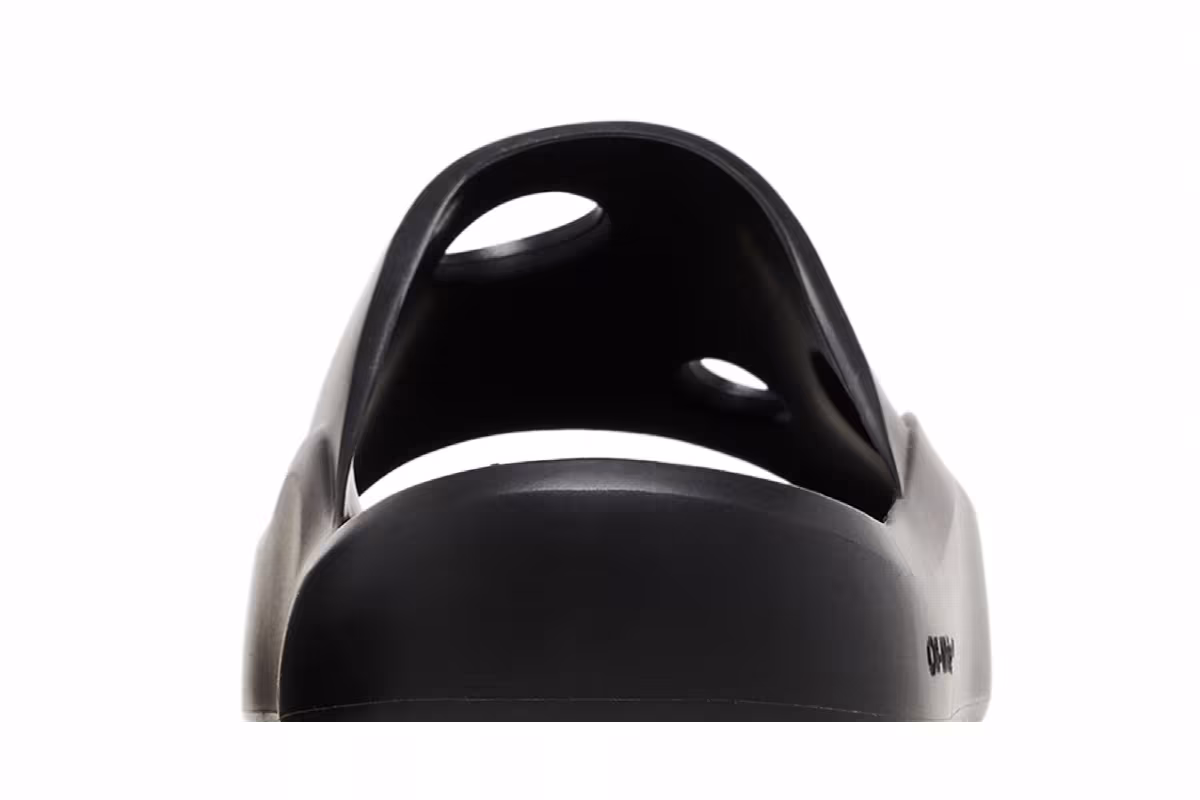 Off-White Meteor Rubber Sliders Black, view 8