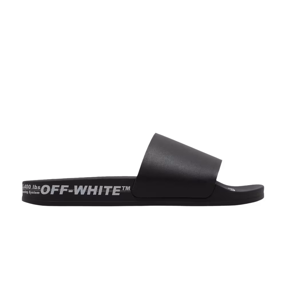 Off-White Industrial Belt Sliders Black