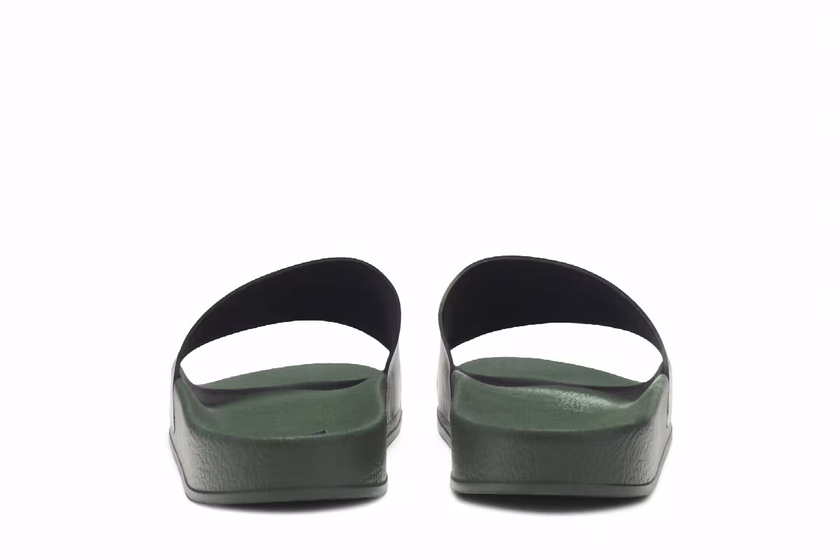 Off-White Sliders Green Black, view 7