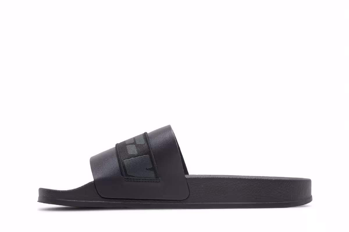 Off-White Industrial Belt Slider Black, view 4