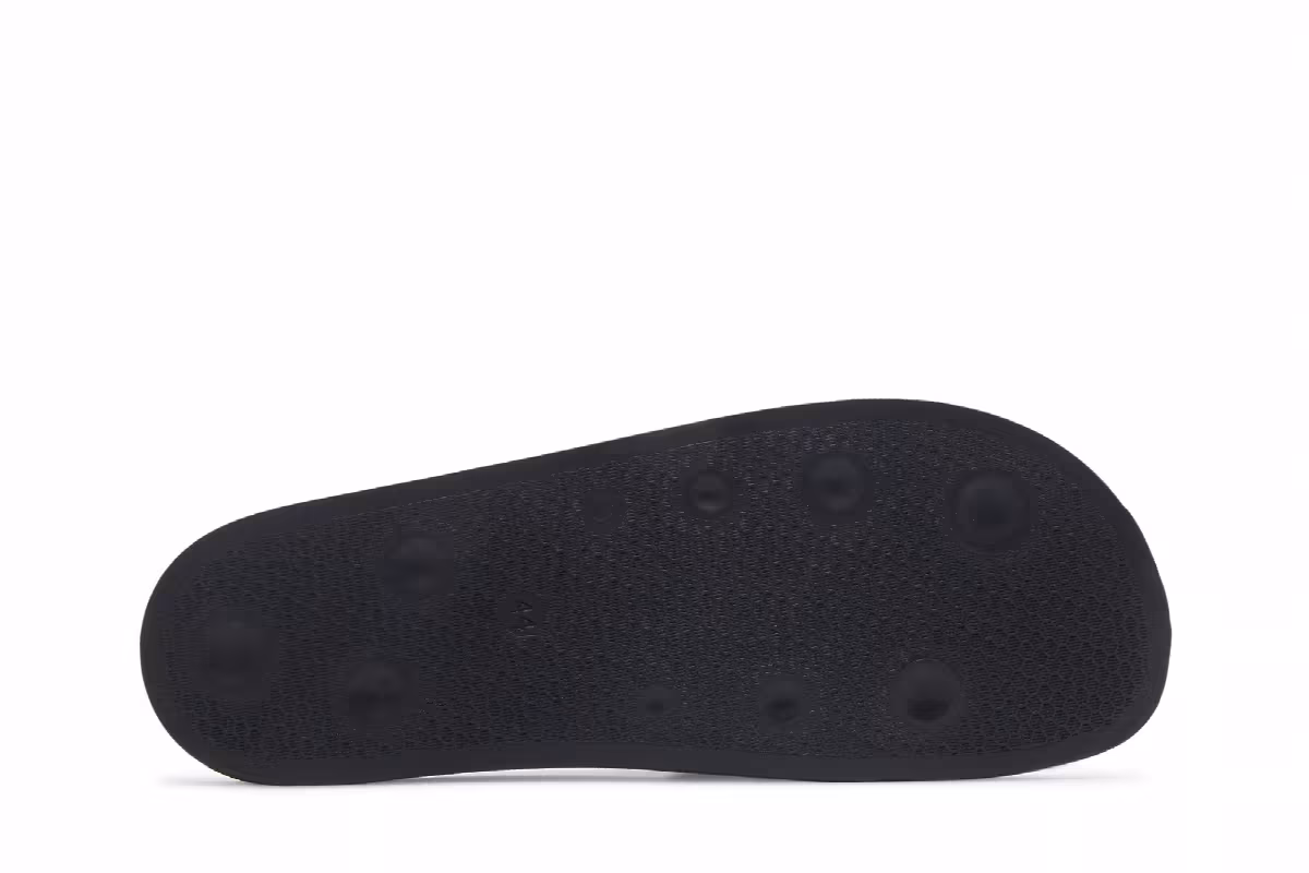 Off-White Industrial Belt Slider Black, view 5