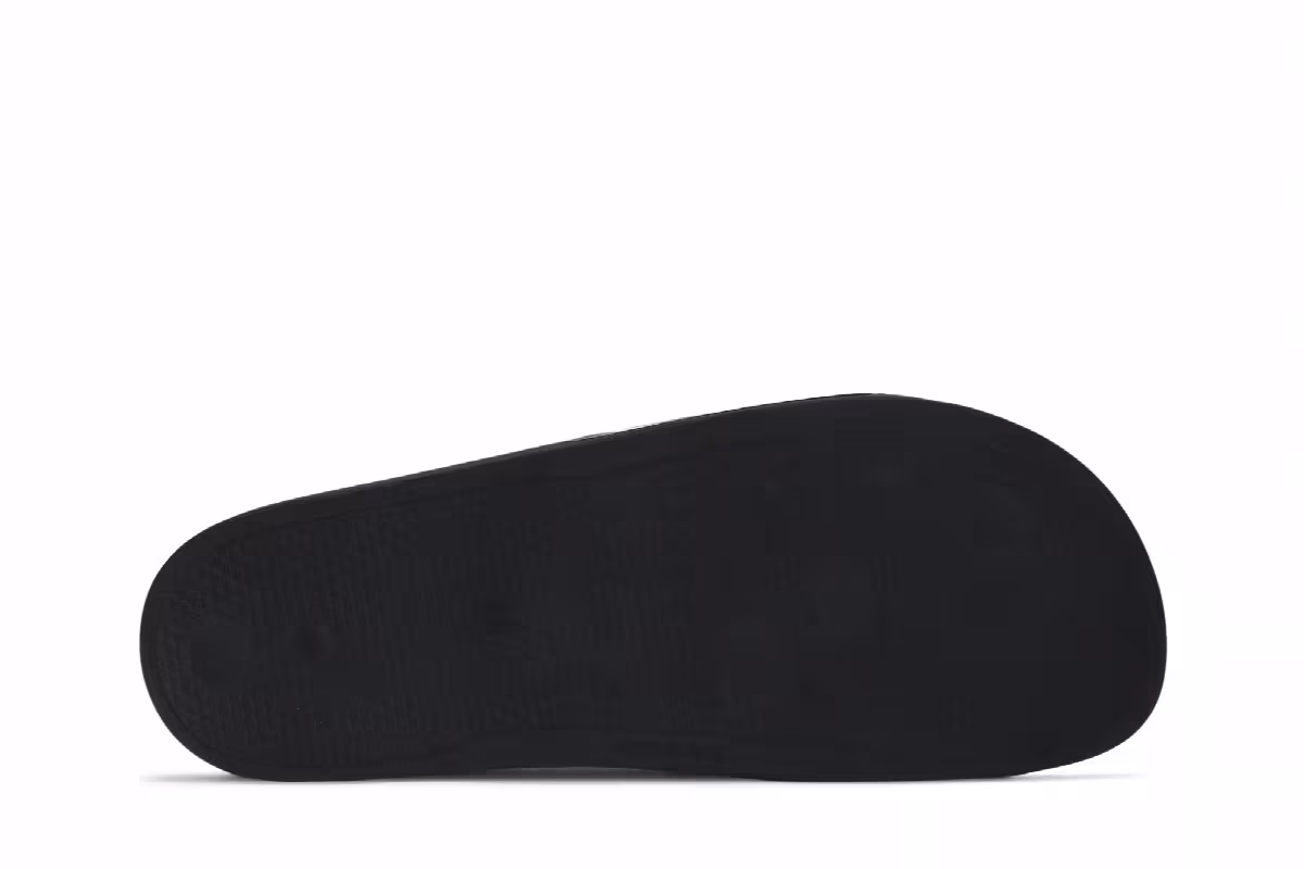 Off-White Spray Stripes Slider Black White, view 5