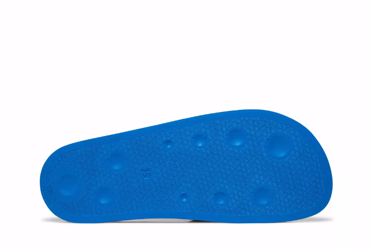 Off-White Women's Pool Sliders Blue, view 5