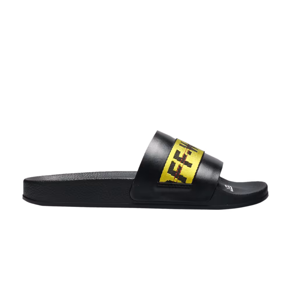 Off-White Industrial Sliders Black