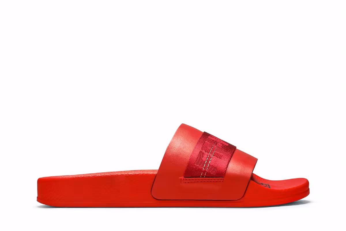 Off-White Industrial Sliders Red, view 2