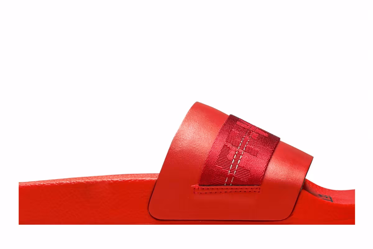 Off-White Industrial Sliders Red, view 3