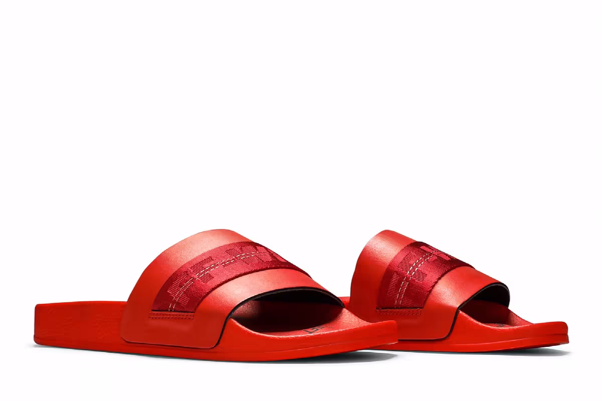 Off-White Industrial Sliders Red, view 9