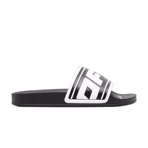 Off-White Wmns Sliders 'Logo Embossed - Black White'