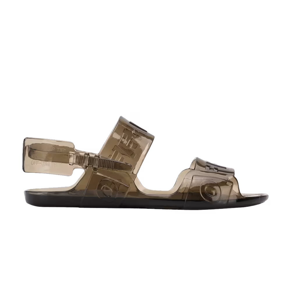 Off-White Women's Jelly Zip Tie Black